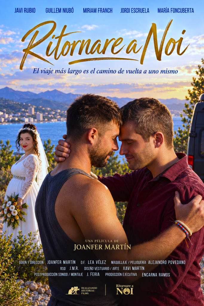 Cartel oficial de Ritornare a Noi, película dirigida por Joanfer Martín.